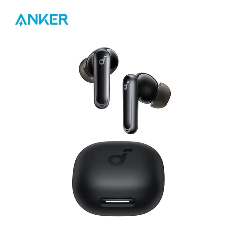 سماعات Soundcore P40i من انكر، سماعات لاسلكية عازلة للضوضاء، عزل ضوضاء متكيف مع البيئة، صوت جهير قوي، وقت تشغيل 60 ساعة