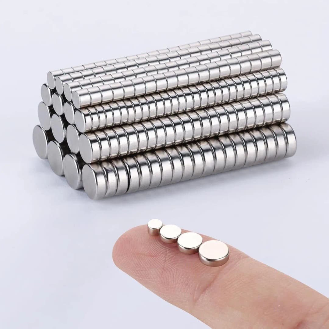 مغناطيس صغير، 4 أحجام مختلفة، مغناطيس صغير، مغناطيس ثلاجة صغير، مغناطيس DIY، متعدد الاستخدامات للمكتب والحرف والعلوم