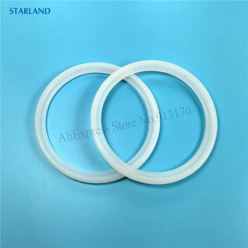 A Pair Big Sealing Rings Vevor Ice Cream Makers Accessories Silicone Circle Gaskets YKF Soft Serve Machines Fittings Two Pieces - 6