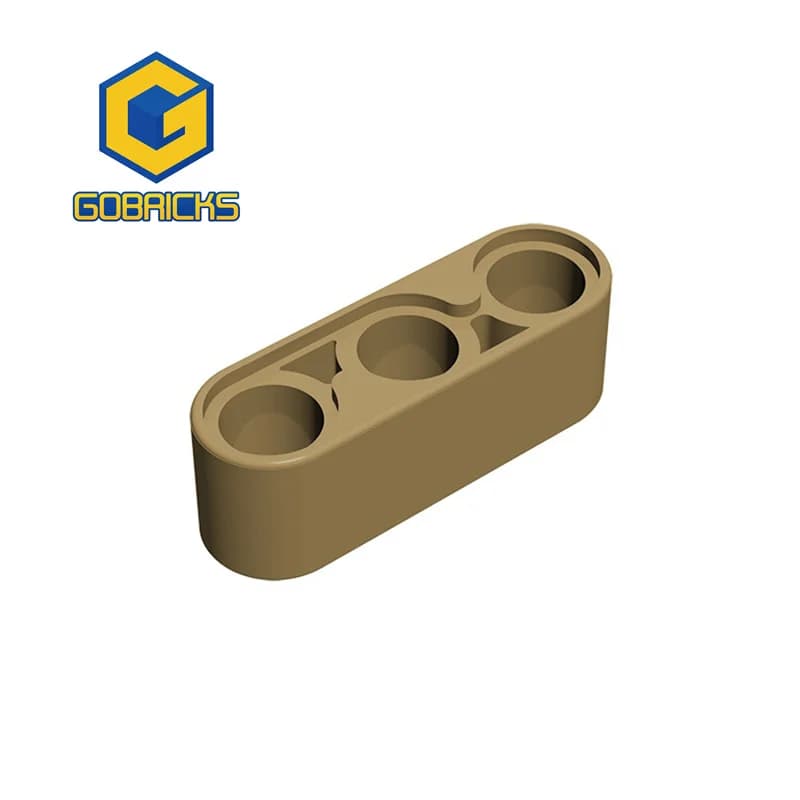 Gobricks 10 قطع تجميع جسيمات 32523 1x3 أجزاء مكعبات بناء DIY فكرة تعليمية كهربائية ألعاب طوب هدايا الأطفال