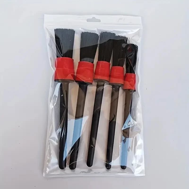 Detailing Brush Set Car Brushes Car Detailing Brush For Car Cleaning Detailing Brush Dashboard Air Outlet Wheel Brushes - 2