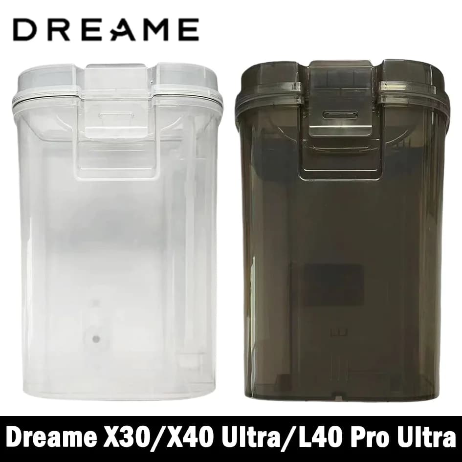 قطع غيار أصلية لمكنسة Dreame X40 Ultra / X40 Pro / L40 ultra / X30 ultra خزان مياه نظيفة خزان صرف صحي اكسسوارات