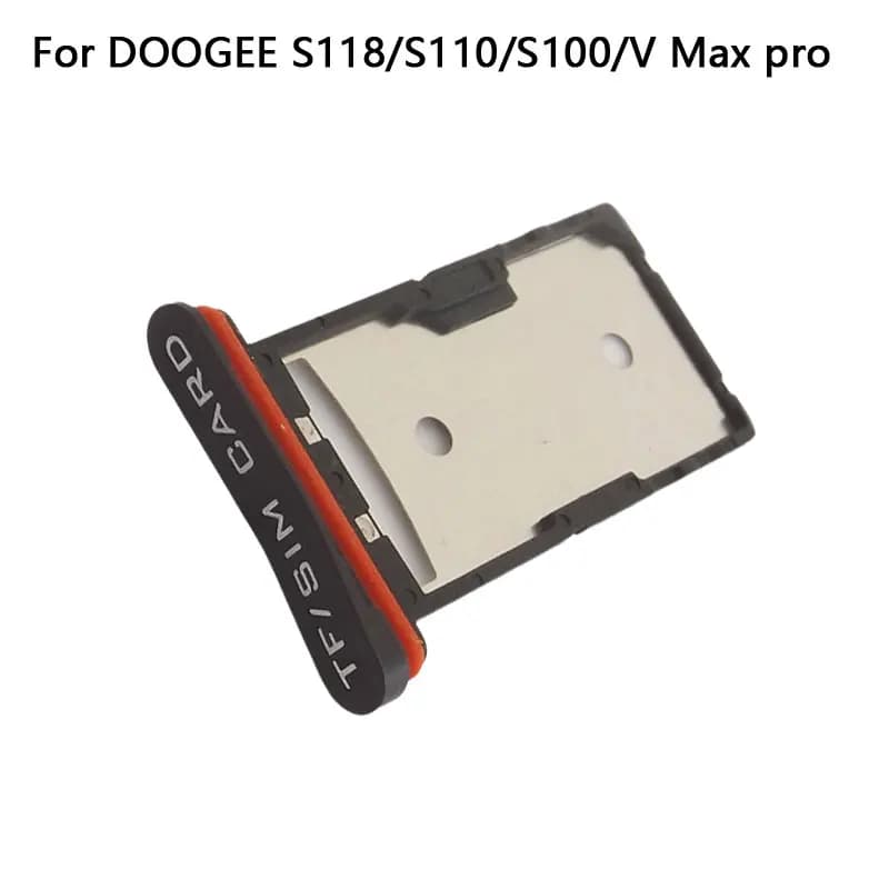 جديد أصلي DOOGEE S110 S100 S118 حامل درج بطاقة SIM TF فتحة بطاقة SIM محول إكسسوارات لهاتف DOOGEE V Max Pro الذكي - 2