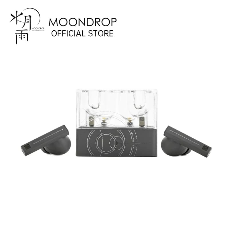 سماعة رأس MOONDROP Space Travel 2 ULTRA TWS بلوتوث مع ميزة إلغاء الضوضاء ANC وتقنية LDAC بلوتوث 6.0 وزمن وصول منخفض 55 مللي ثانية ووضع الألعاب