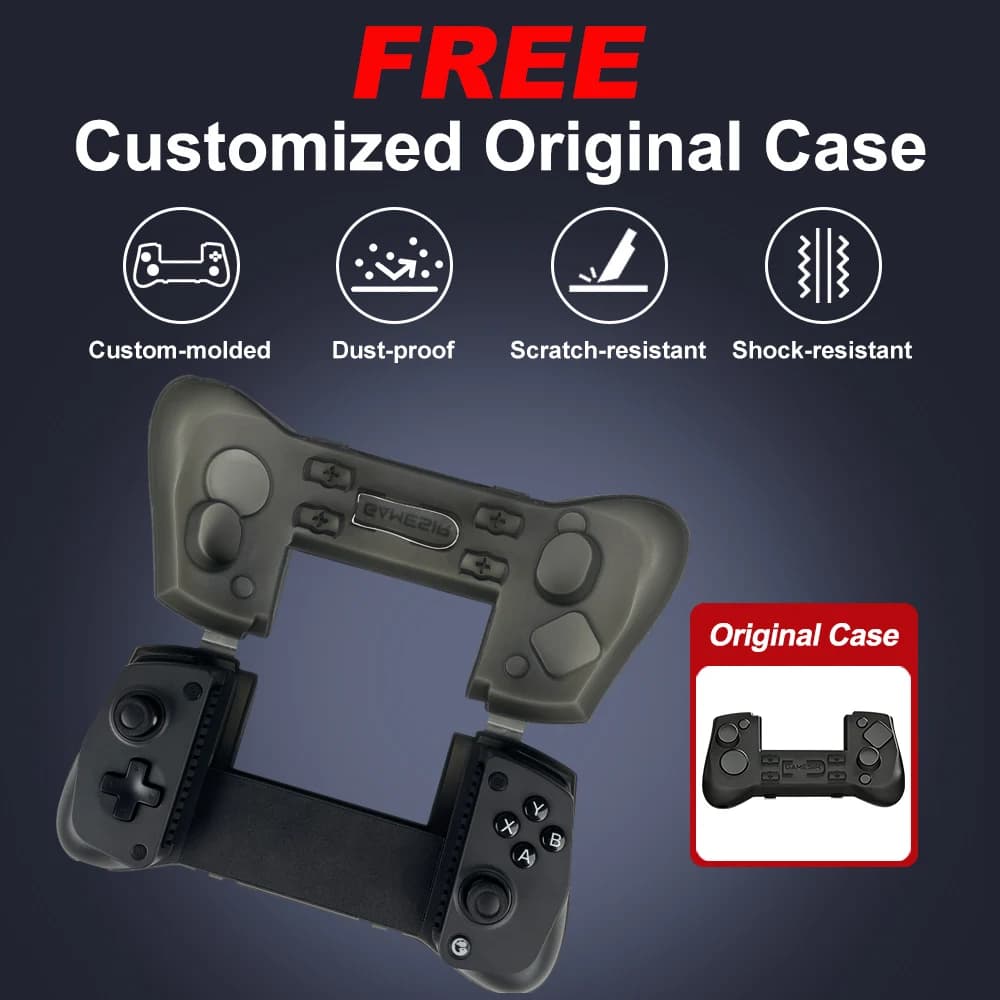 GameSir X5s Wireless Mobile Gaming Controller for Android iOS PC Gamepads  Nintendo Switch 2/1 Controle 6-Axis Gyro HD Rumble - 2