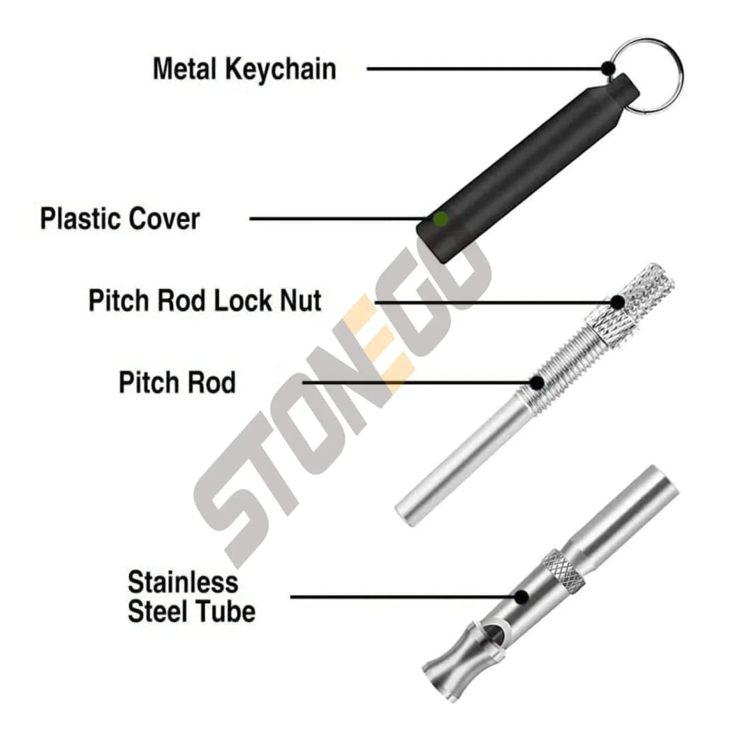 Multicolor Ultrasonic Dog Training Deterrent Whistle Dog Whistle To Stop Barking Bark Control Dogs Training Deterrent Whistle - 2