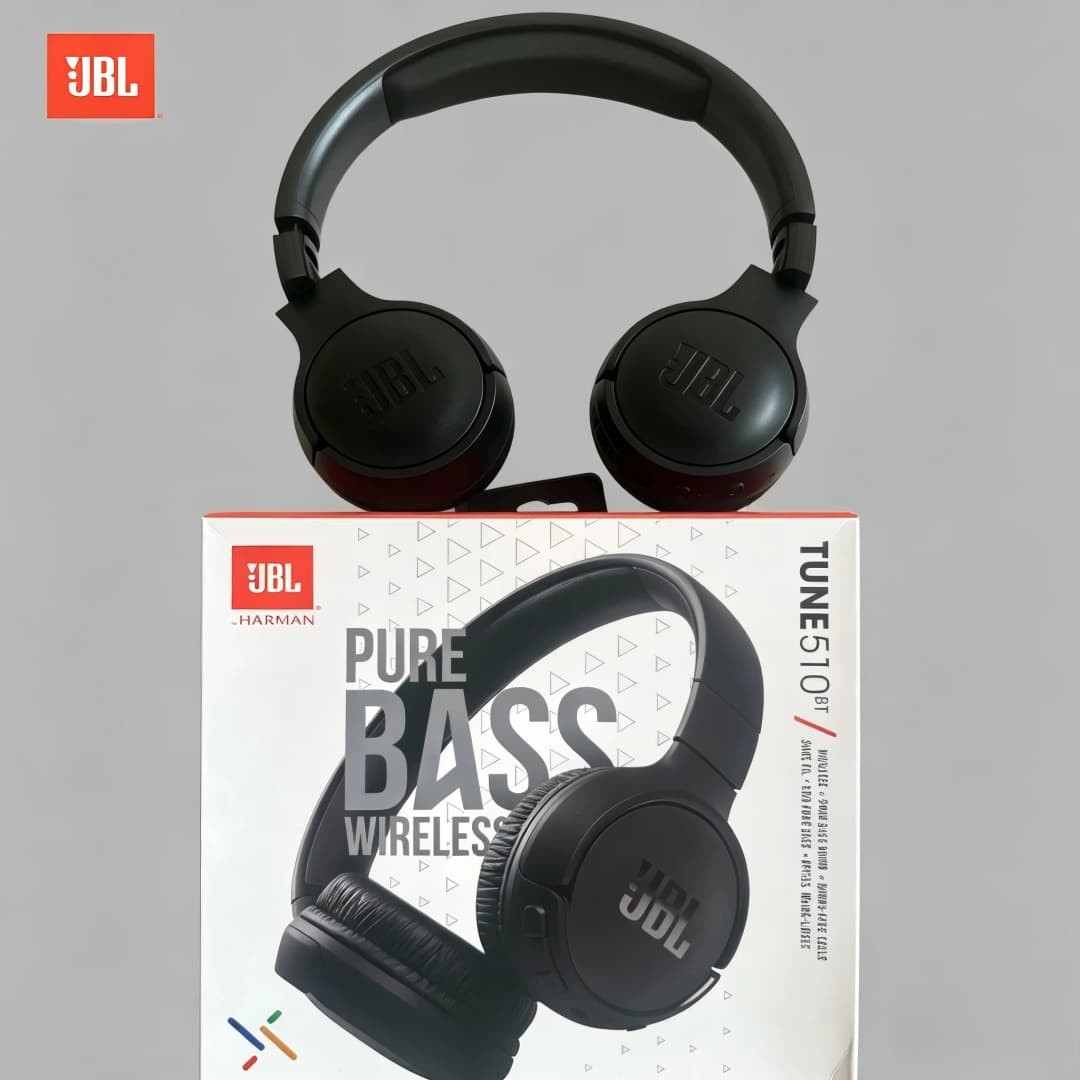 سماعات JBL Tune 510 BT بلوتوث لاسلكية صوت جهير نقي شحن سريع بطارية طويلة الأمد سماعات أذن محمولة عصرية BT510 - 5