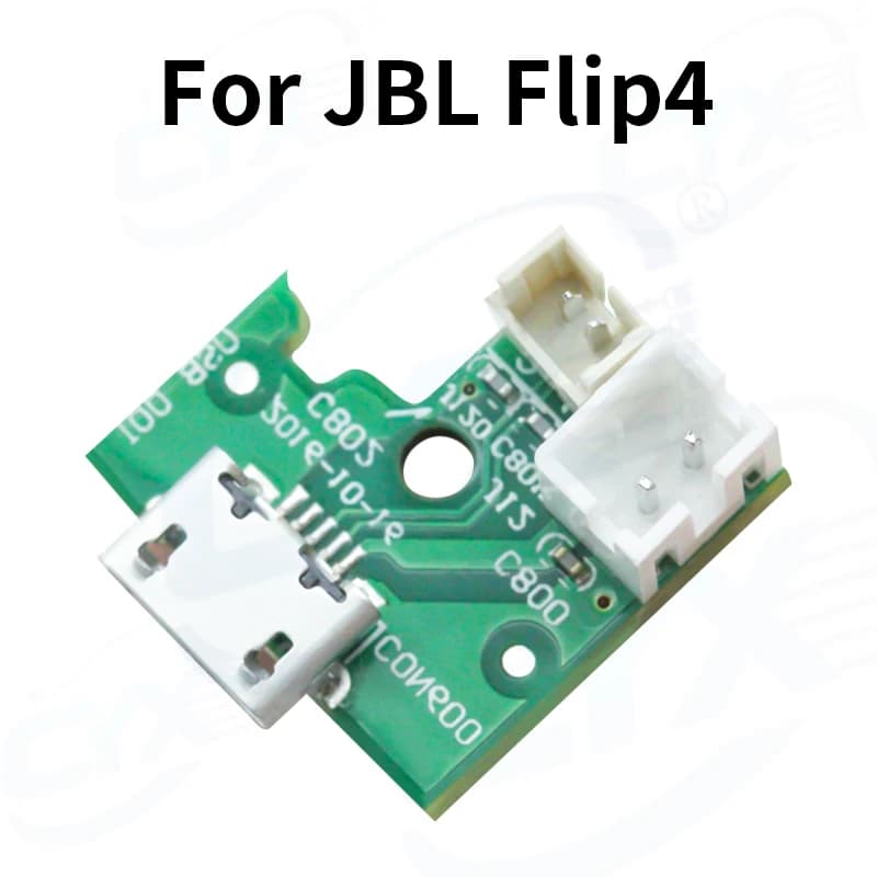 موصل لوحة إمداد الطاقة لمنفذ شحن مايكرو يو اس بي JBL Flip4 TL GG مناسب لمكبر صوت بلوتوث JBL Flip4 GG - 5