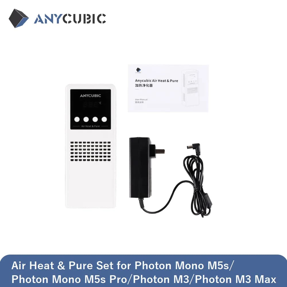 مجموعة هواء ساخن ونقي من ANYCUBIC لطابعات LCD ثلاثية الأبعاد، Photon Mono M5s، Photon Mono M5s Pro، Photon M3، Photon M3 Max