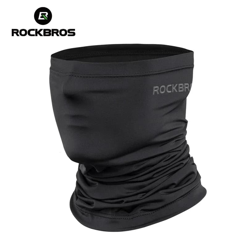 ROCKBROS قناع وجه سريع الجفاف للدراجات وشاح حماية من الشمس غطاء رأس للدراجات غطاء وجه للرياضات الخارجية باندانا دراجة قابلة للتنفس - 2