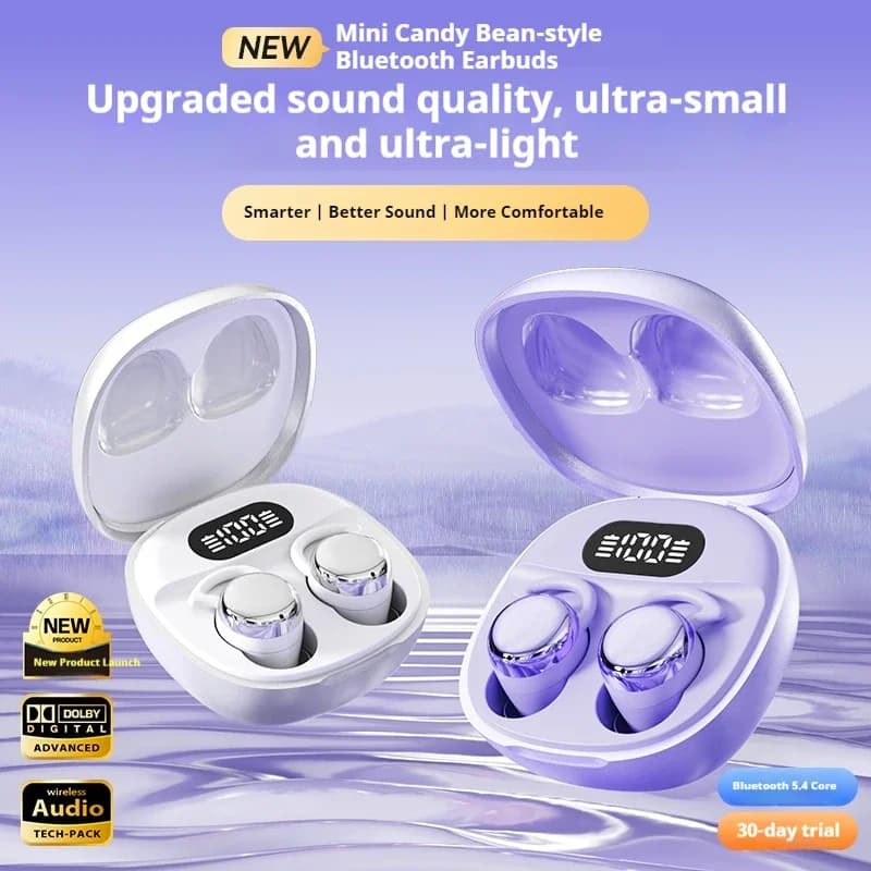 Original Sony X62 Pro Sleep Earbuds Tiny Headphone Sport Stereo Bluetooth Earphone Hidden Noise Cancelling Wireless Headset - 3