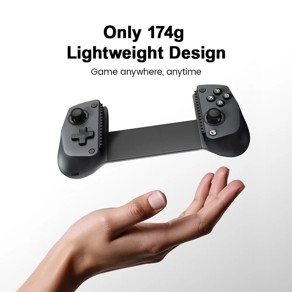 وحدة تحكم GameSir X5s اللاسلكية للألعاب مع اتصال Bluetooth 2.4GHZ وتصميم خفيف الوزن وتأثير Hall بدون انحراف وتخصيص التطبيق - 4