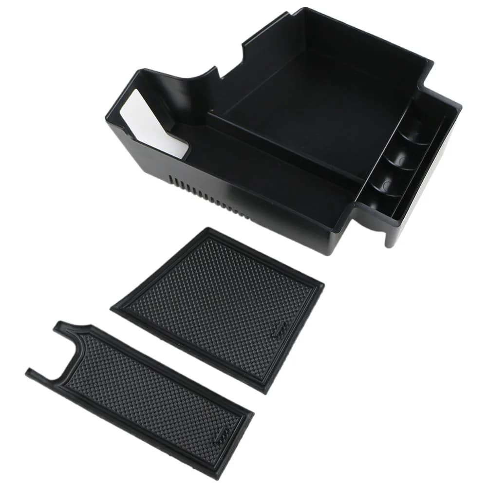 For Volvo XC60 XC90 S90 S60 V60 V90 2017 2018 2019 2020 2021 2022 LHD Armrest Box Storage Tray Organizer Interior Accessories - 2