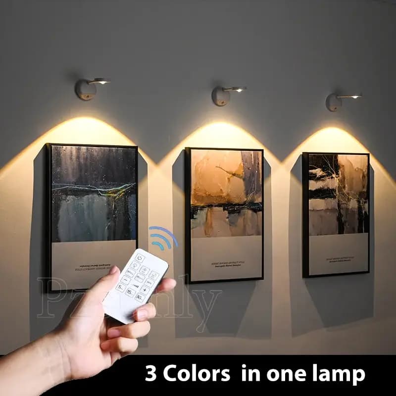 إضاءة ليلية بمستشعر حركة USB لاسلكي LED للمطبخ غرفة النوم جدار غرفة المعيشة مصباح حائط بمستشعر إضاءة داخلية LED USB