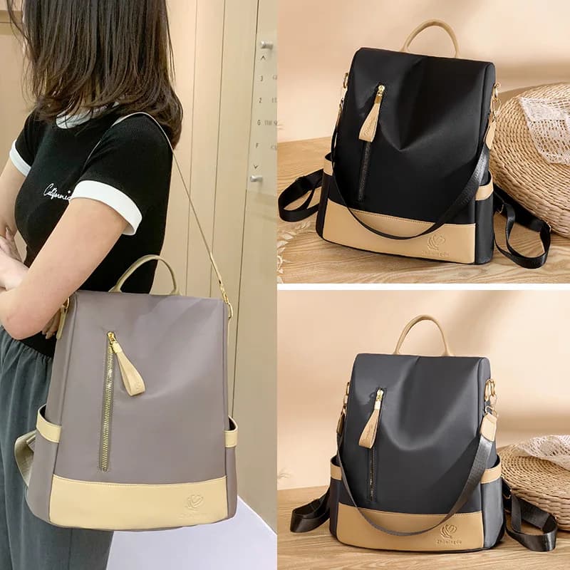 2023 Waterproof Oxford Cloth Women Backpack Anti-theft Backpack Woman Fashion School Bags High Quality Large Capacity Backpacks - 2