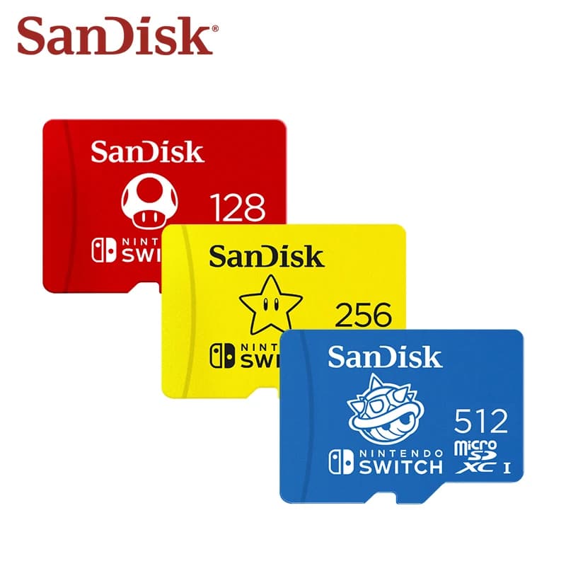 SanDisk Official Nintendo Licensed microSDXC Card UHS-I 100MB/s 90MB/s TF Memory Card 128GB 256GB 512GB For Switch OLED Lite - 4
