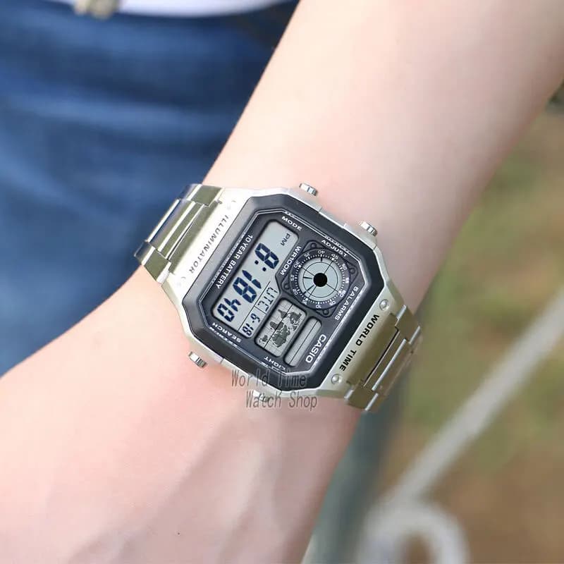 Casio watch Explosion watch men set brand luxury LED military digital  watch sport Waterproof quartz men watch relogio masculino - 2