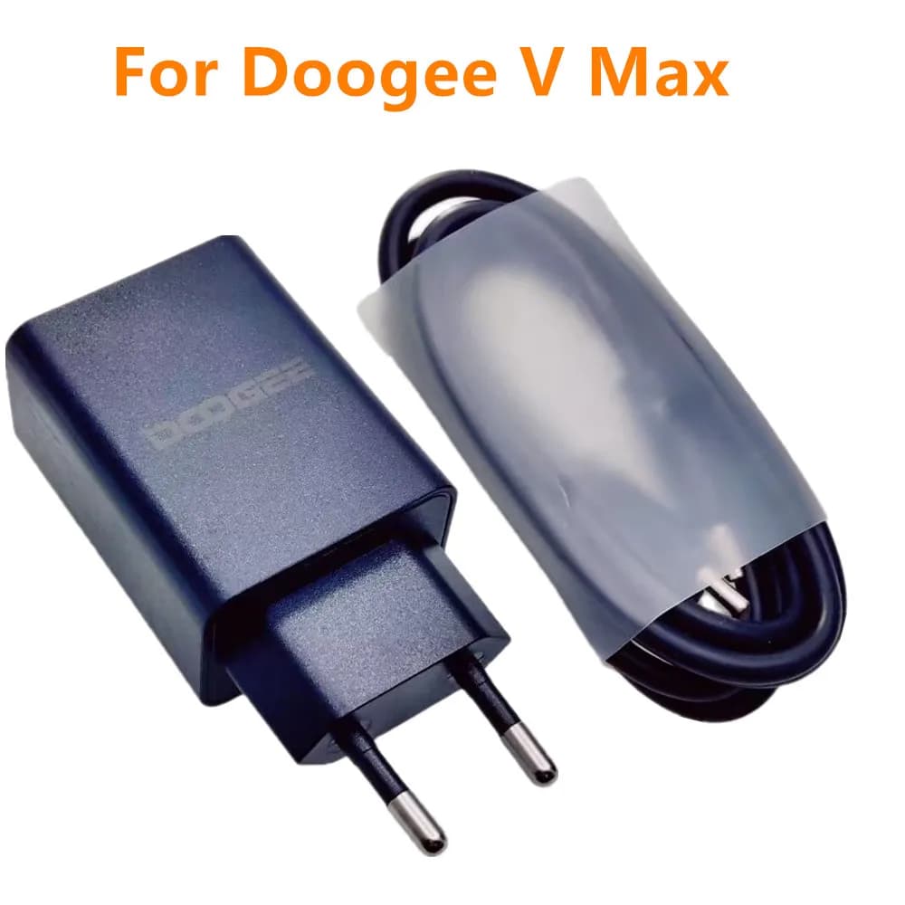 شاحن سفر سريع أصلي جديد DOOGEE V MAX VMAX للهاتف المحمول 33 واط محول قابس EU + كابل USB من النوع C - 2