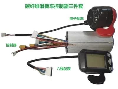 وحدة تحكم فرامل بشاشة LCD 36V 350W 12A وحدة تحكم سكوتر كهربائي محرك بلا فرشاة إكسسوار دراجة كهربائية عالية الجودة - 6