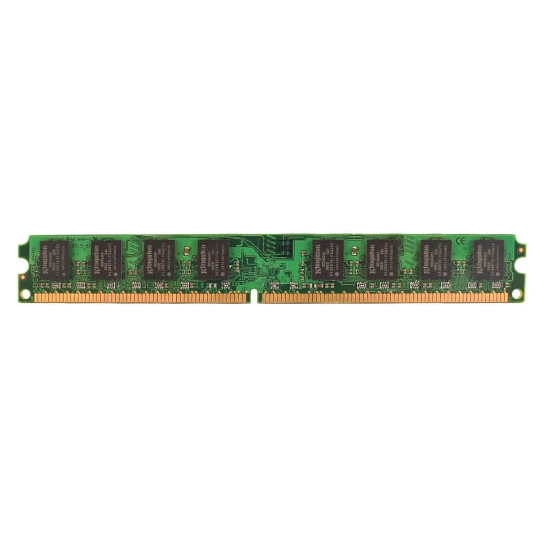 كينجستون ميموريا رام DDR2 2 جيجابايت 800 ميجاهرتز 667 ميجاهرتز PC2-5300 PC2-6400 240 دبوس 1.8 فولت NON ECC ذاكرة سطح المكتب موديل - 5