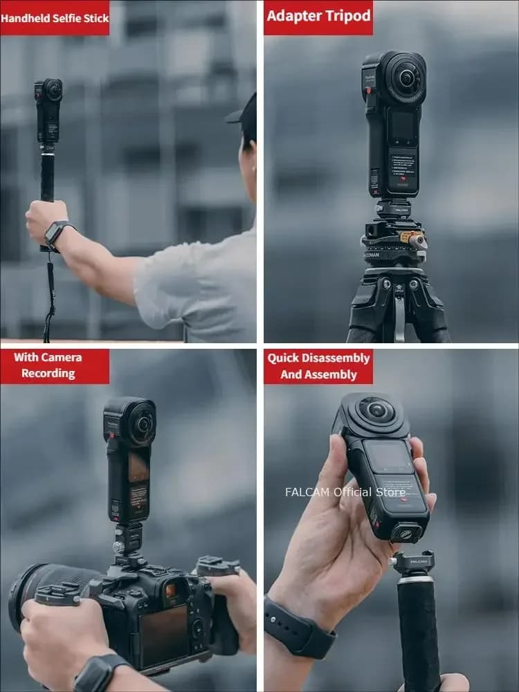 فالكام الرسمي F22 إنستا 360 كاميرا أكشن مجموعة تحرير سريع لسلسلة جبرو إنستا ون R/ R / ون X / X2 DJL أوسمو بوكيت - 5