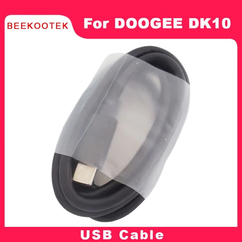 شاحن DOOGEE DK10 الأصلي الجديد مع محول شحن رسمي وكابل TYPE-C USB لخط البيانات وإكسسوارات لهاتف DOOGEE DK10 الذكي - 3