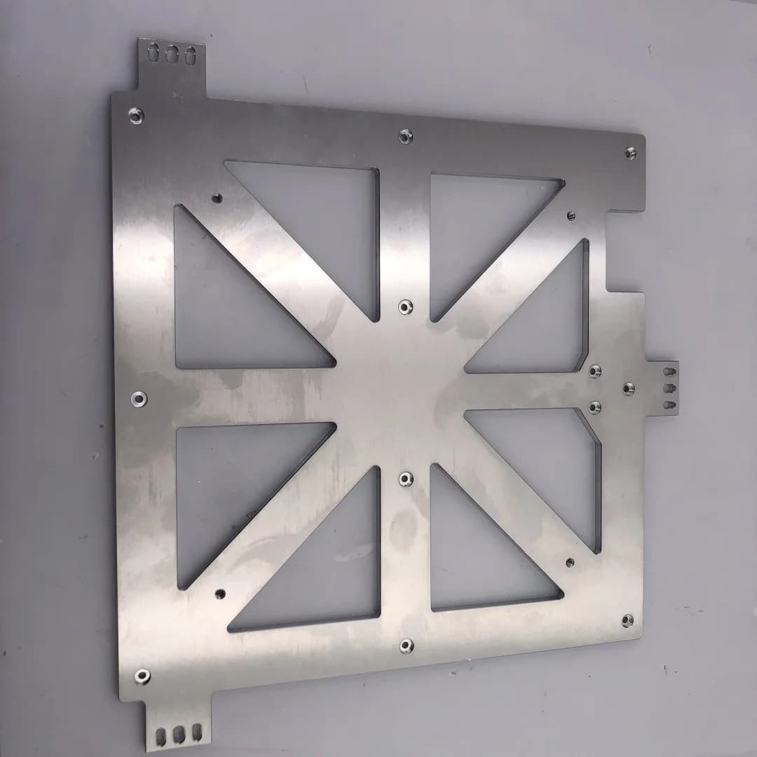 Funssor Anycubic Kobra S1/ S1C 3D Printer 5mm Aluminum Alloy CNC Bed Carriage For Anycubic Kobra S1 Bed Carrier Upgrade - 3