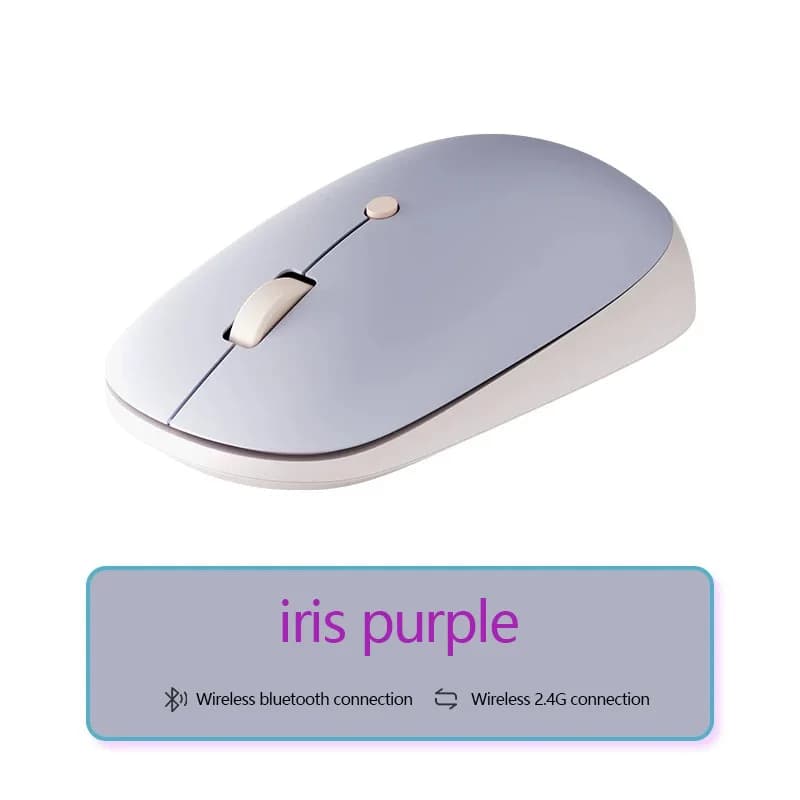 ASUS A Bean Wireless Mouse Light Sound Girls Cute Laptop Desktop Keyboard Student Office Game Mouse