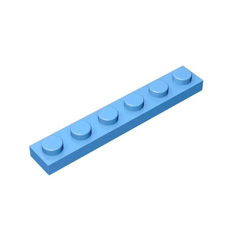 جوبيكس GDS-505 لوحة 1 x 6 متوافقة مع ليغو 3666 قطع مكعبات البناء DIY لوحة جسيمات للأطفال - 2