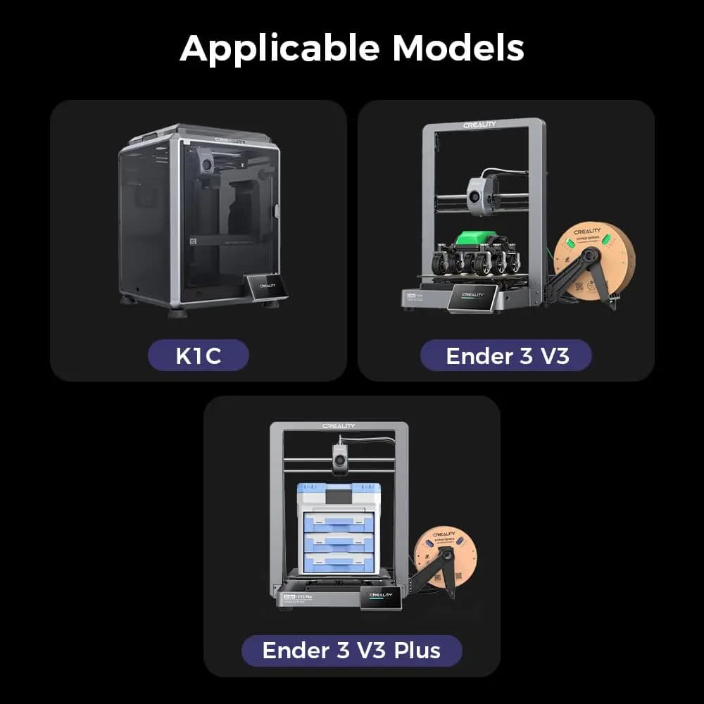 فوهة Creality Ender 3 V3/K1C، فوهة استبدال سريع مع غطاء سيليكون لطابعات K1C/Ender 3 V3/Ender 3 V3 Plus - 6