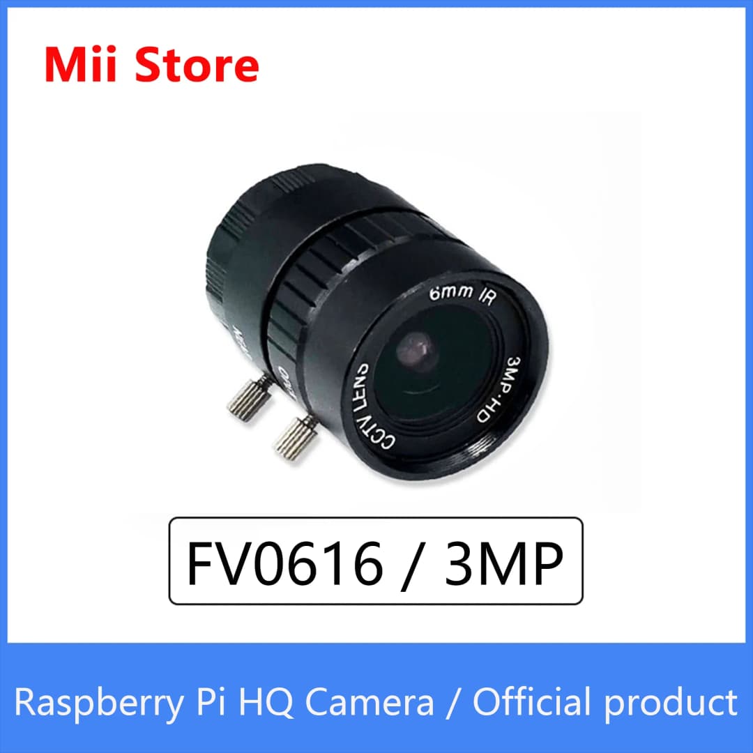منتج رسمي: كاميرا Raspberry Pi عالية الجودة FV0616/3MP بدقة 12.3 ميجابكسل من سوني IMX477 مع تركيز خلفي قابل للتعديل ودعم عدسات CS-mount