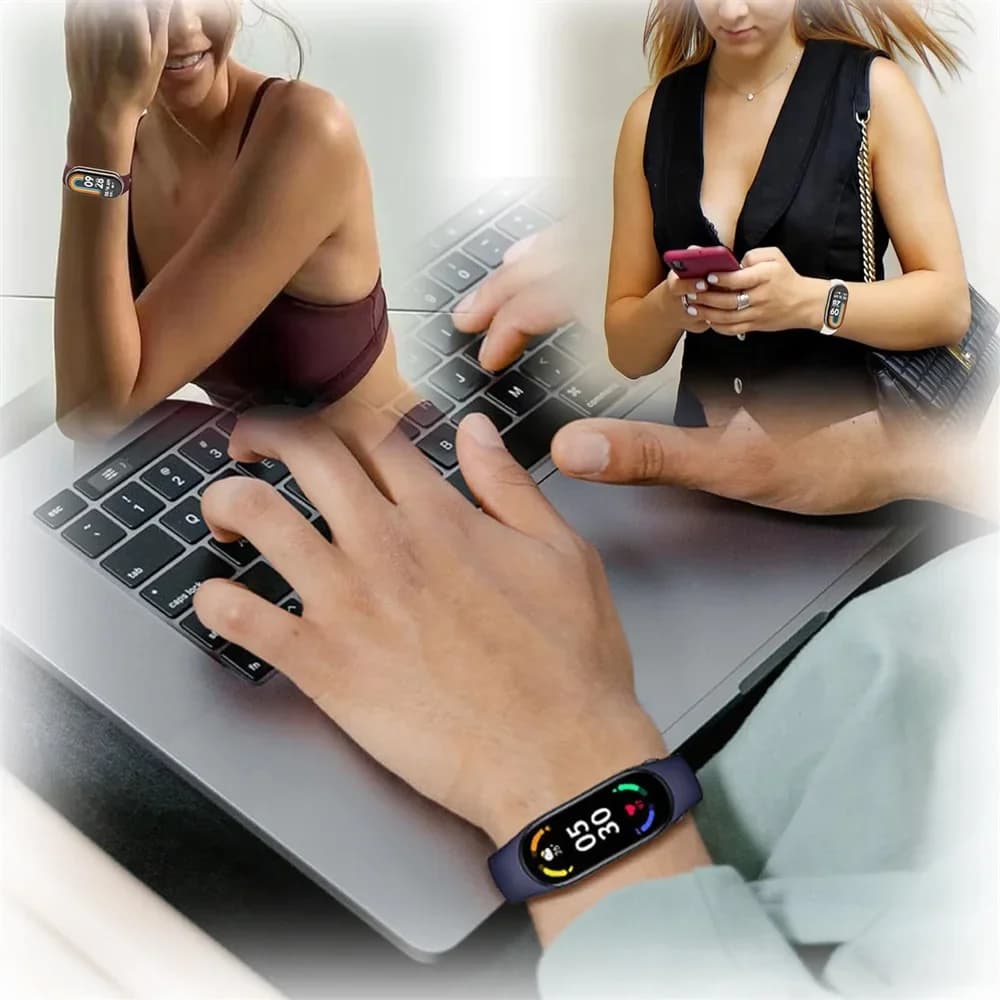 حزام رياضي لشاومي Mi Band 8-9 NFC، استبدال Miband8، سوار سيليكون، حزام ذكي مقاوم للماء، إكسسوارات Mi Band 8 - 3