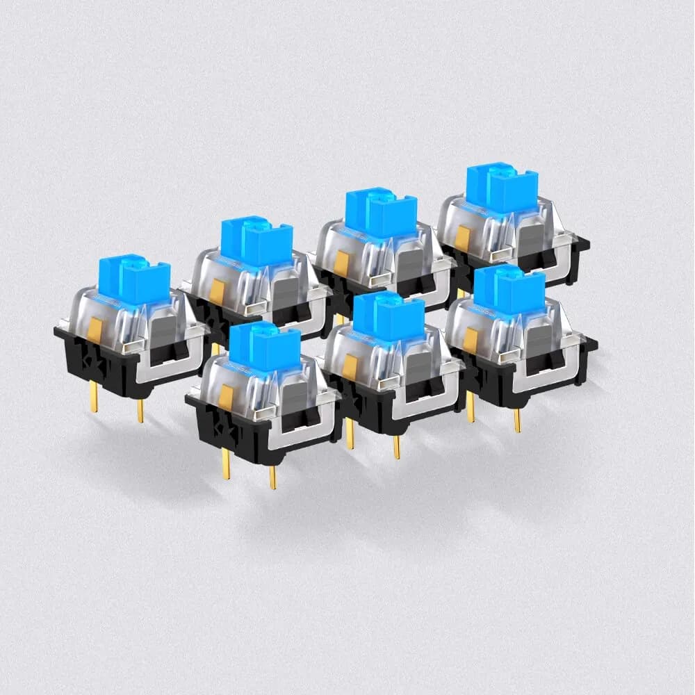 مفاتيح REDRAGON SMD RGB MX 3 دبوس، متوفرة بأنواع كليكي، خطي، لمسي، صامت، بألوان أحمر، أزرق، أسود، بني، أرجواني، مع إضاءة خلفية - 6