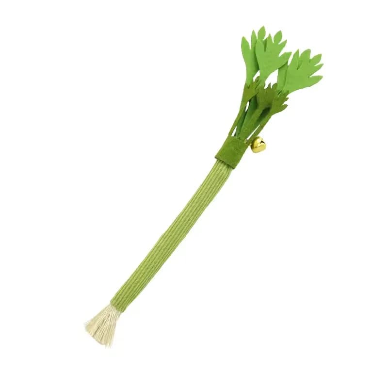 Cat Chew Toys Catnip Cat Teeth Cleaning Toy Interactive Self Playing Catnip Molar Stick Toys Bite Squeaky Cat Toy - 6