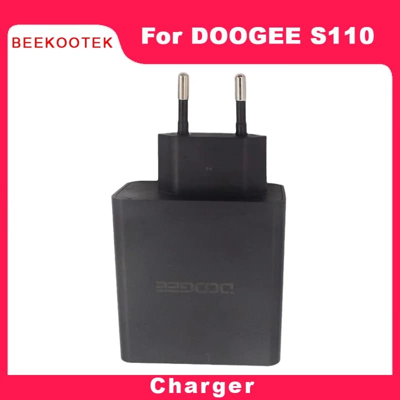 New Original DOOGEE S110 Charger Official Quick Charging Adapter TPYE-C USB Cable Data Line Charger For DOOGEE S110 Smart Phone - 2