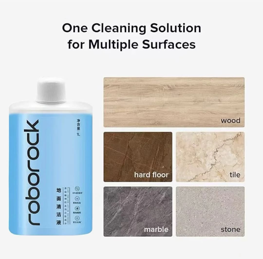 إكسسوارات Roborock F25 RT / F25 LT / F25 ALT / F25 ACE / Flexi Pro / F25 Ultra الأصلية: محلول تنظيف الأرضيات السائل 1 لتر - 2