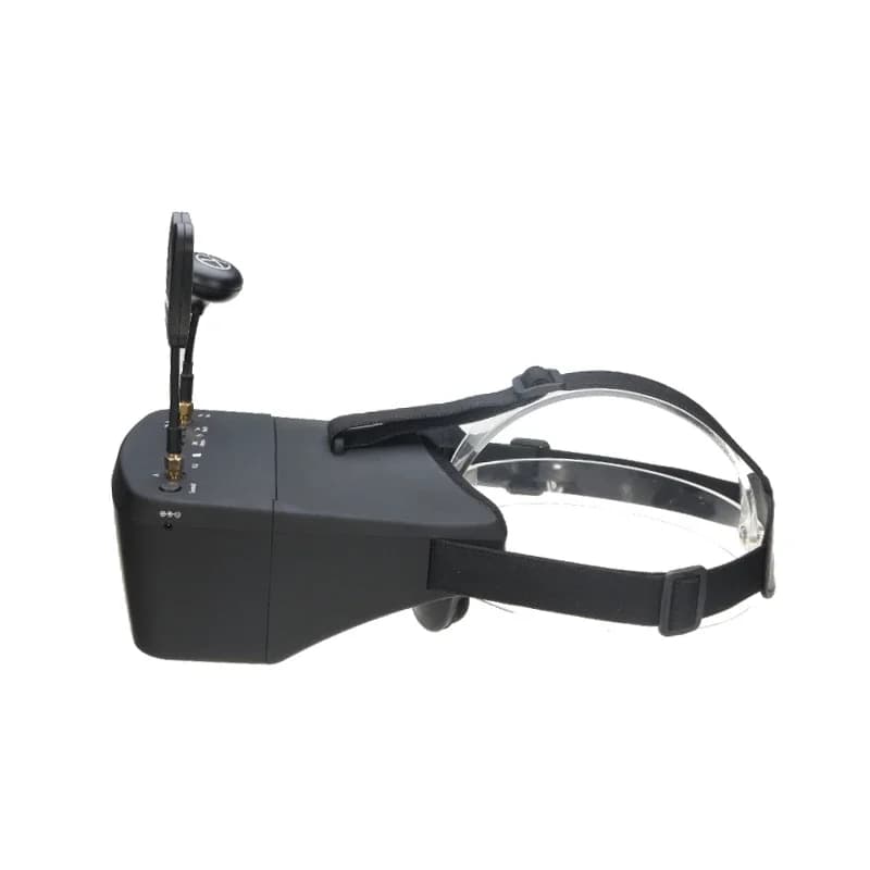 نظارة فيديو Eachine EV800D، 5.8G، 40 قناة، 5 بوصة، 800*480، نظارة FPV بتنوع HD DVR مع بطارية لنماذج RC - 3