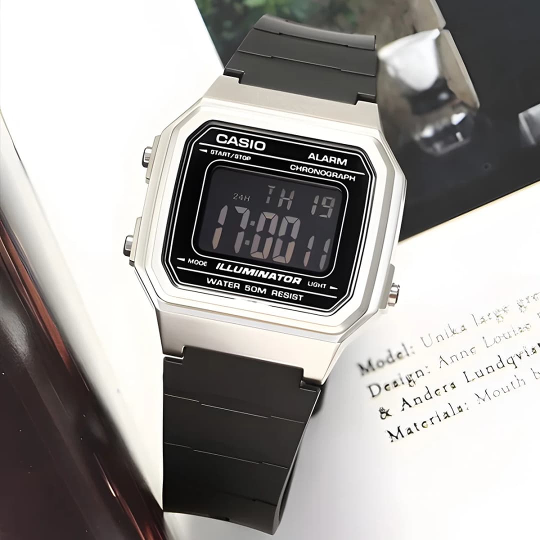 Casio watch for men sports top luxury set square Relogio Masculino часы мужские  W-217H series - 2