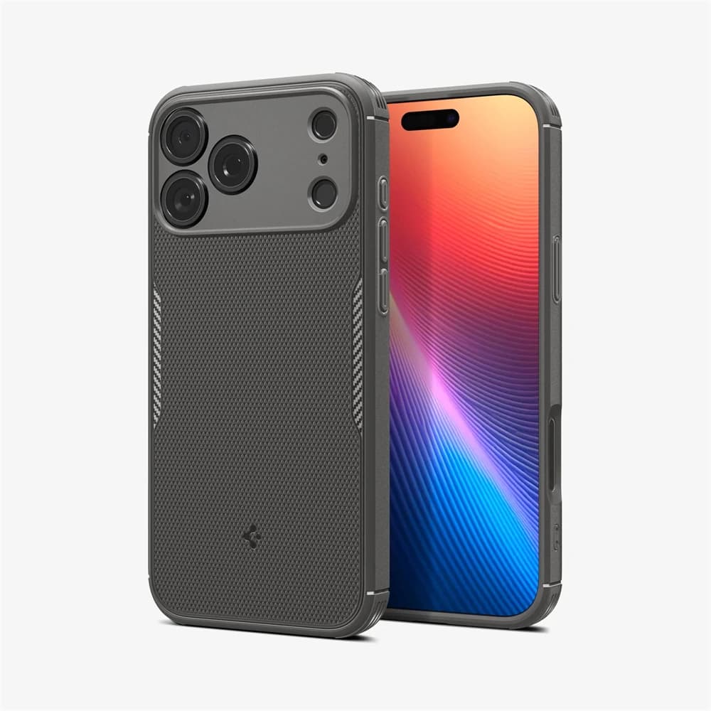 غطاء مغناطيسي متين من Spigen MagFit لماج سيف لهواتف آيفون 17 برو ماكس و17 إير مع شحن لاسلكي وحماية من الصدمات وغطاء مطفي