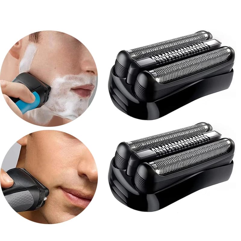 رؤوس حلاقة بديلة KVIFO 21B S3 متوافقة مع ماكينات الحلاقة الكهربائية Braun Series 3 للطرازات 3040s 300s 310s 320s 360s 3090cc