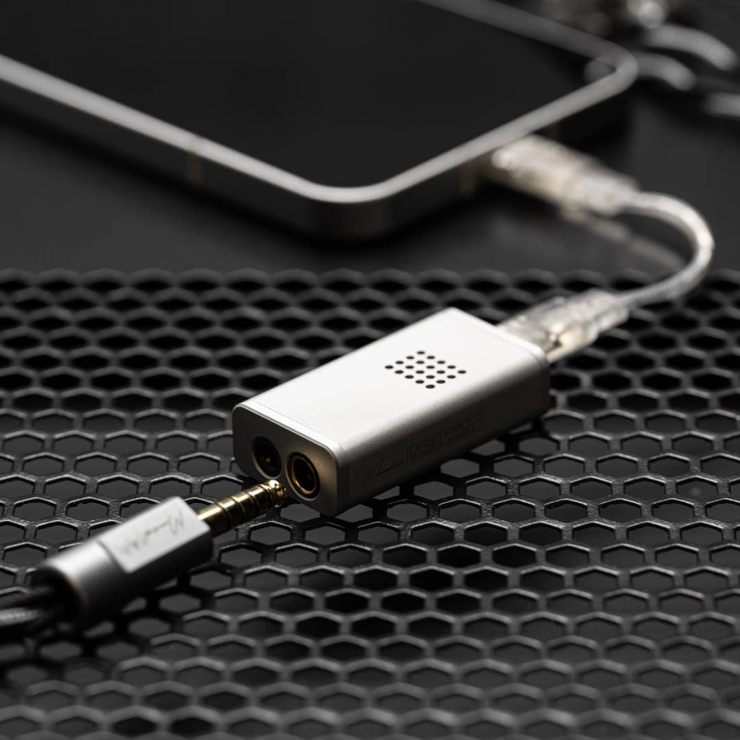 جهاز فك ترميز MOONDROP DAWN PRO 2، محمول، USB DAC، شريحة CS43198، فك ترميز DSD256 و32Bit/384kHz، HiFi - 5
