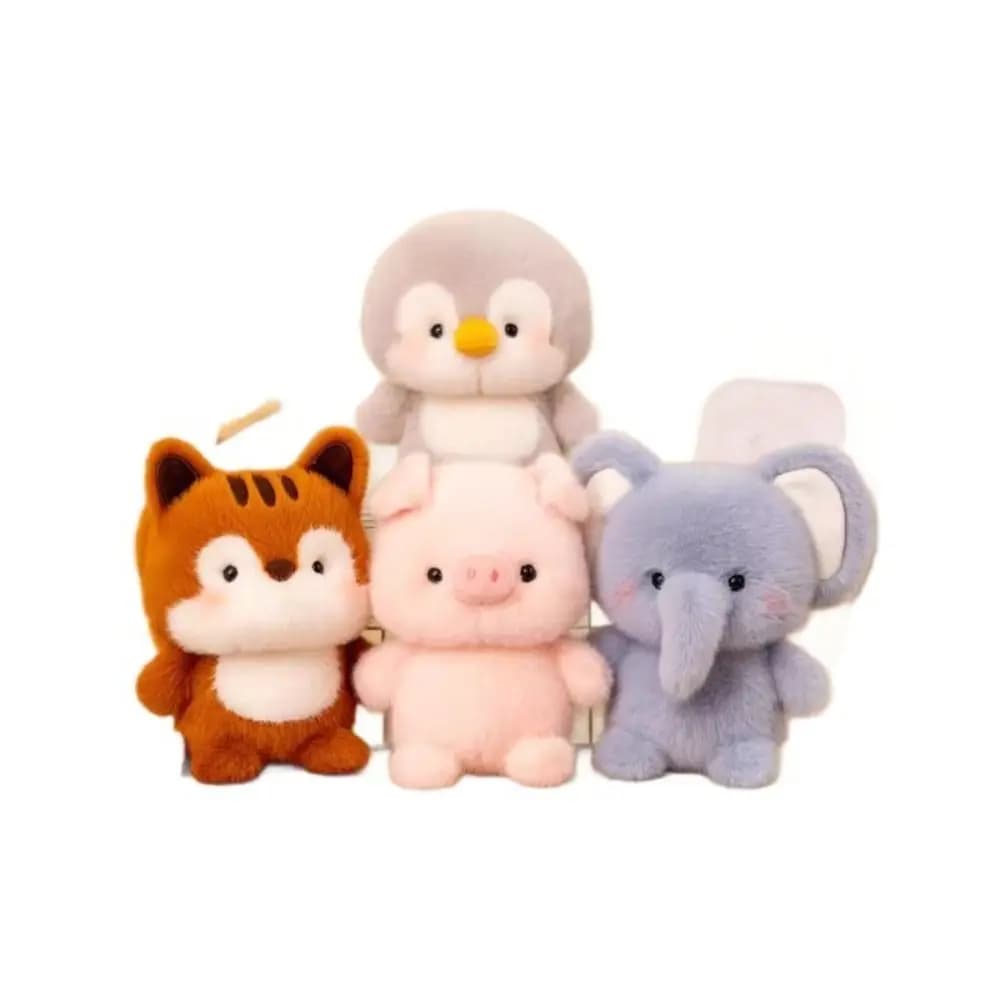 Cute 16cm Plush Companion Doll Plush Elephant Stuffed Animal Pillow Capybara Super Soft Animal Plush Toy Desk - 3
