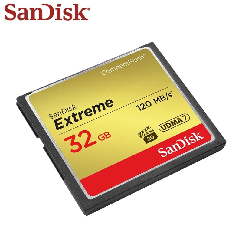 SanDisk Extreme CompactFlash Memory Card CF Card for Camera 32GB 64GB 128GB Original Storage card for Canon Nikon - 3