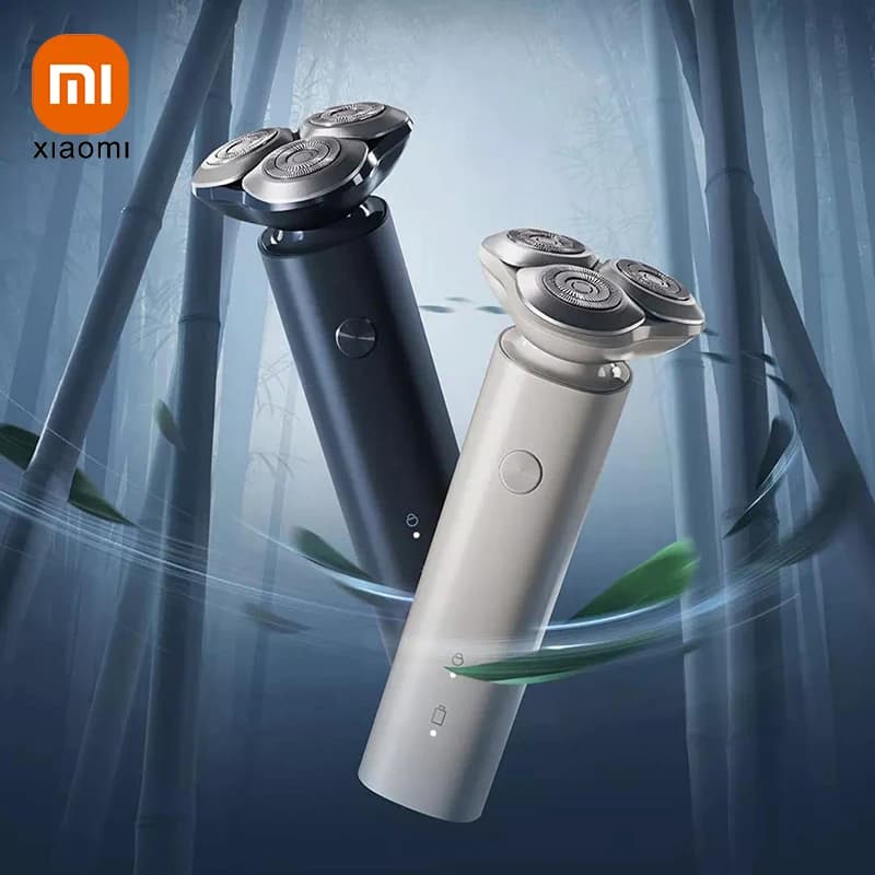 ماكينة حلاقة كهربائية XIAOMI Mijia S101 محسنة للرجال، مقاومة للماء، للاستخدام الجاف والمبلل، أداة تشذيب اللحية