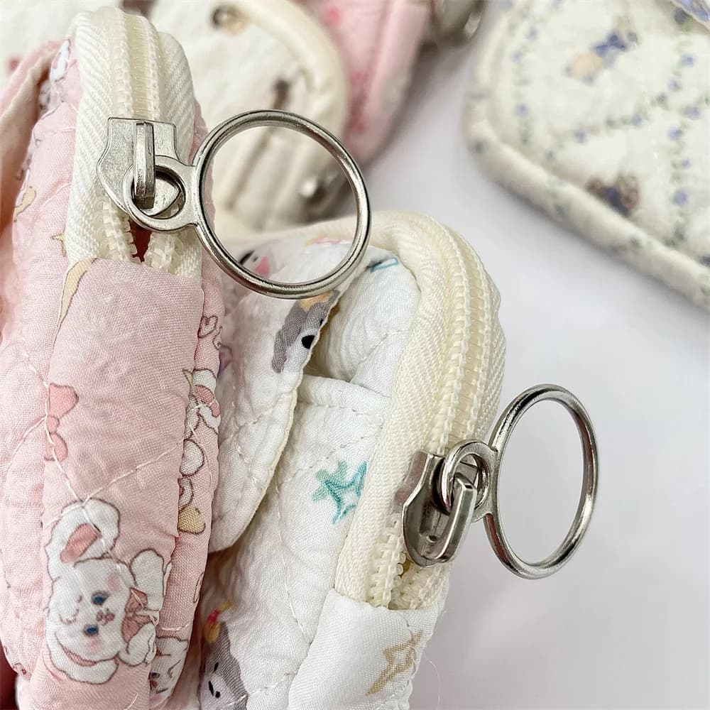 Cute Cartoon Small Travel Cosmetic Lipstick Earphone Card Portable Storage Bag Purse Women Gift Pouch In Make up Bags Organizer - 3