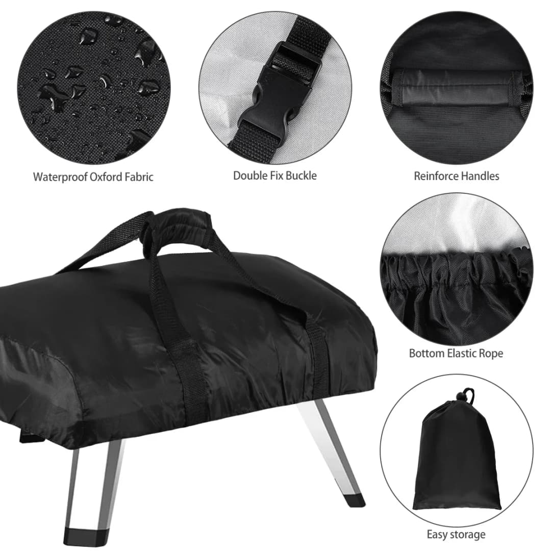 Pizza Oven 420D Cover Compatible Ooni koda 12 16 Outdoor Sunscreen Protective Dustproof Waterproof Grill Case BBQ Accessories - 4