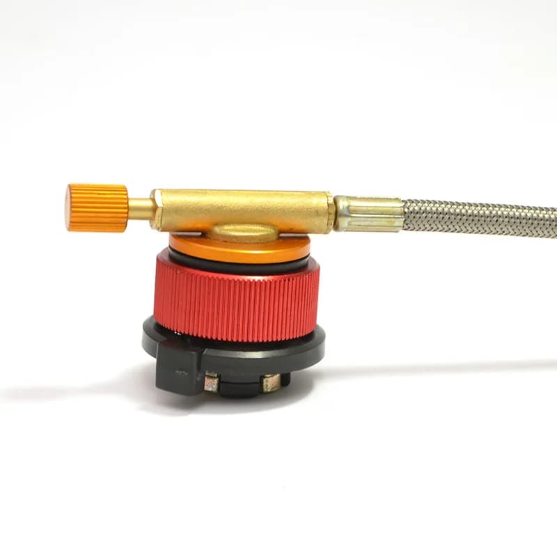 Outdoor Camping Stove Gas Tank Adapter Propane Tank Adapter Gas Burner Conversion Head Camping Gear - 3