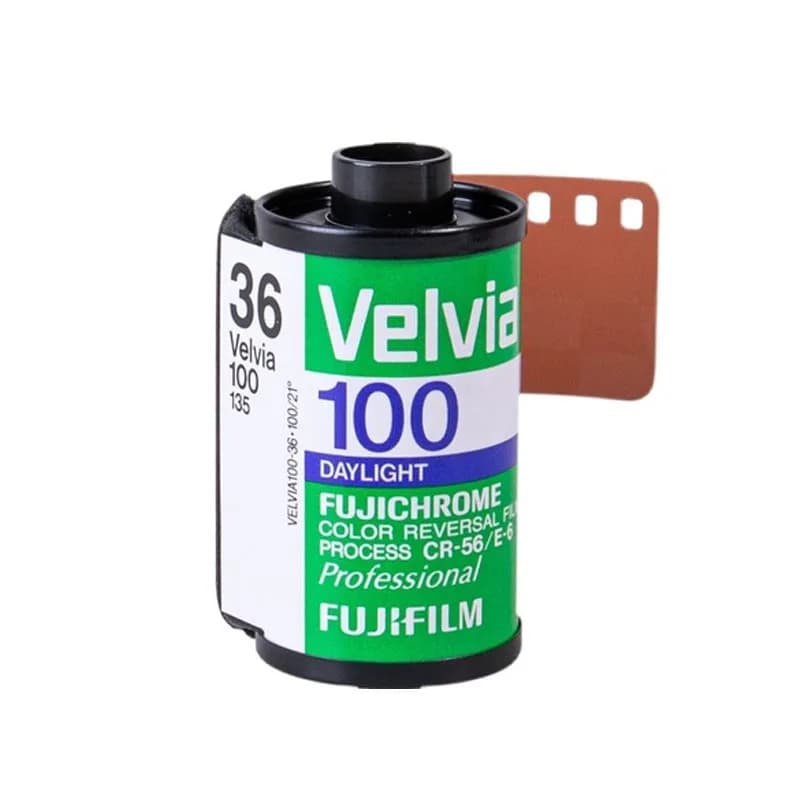 فيلم عكسي ملون Fujifilm 1/2/3/5 رول 135 أفلام رئيسية RVP 100 و36 رول لـ كاميرات Kodak M35/M38/H35/F8/F9