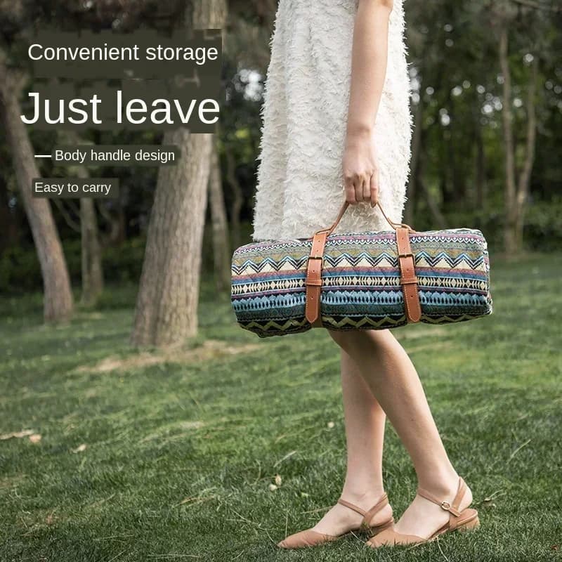 بساط نزهة محمول وسميك من Naturehike، بطانية قابلة للغسل، حصيرة خيمة، وسادة نوم للمخيمات والرحلات