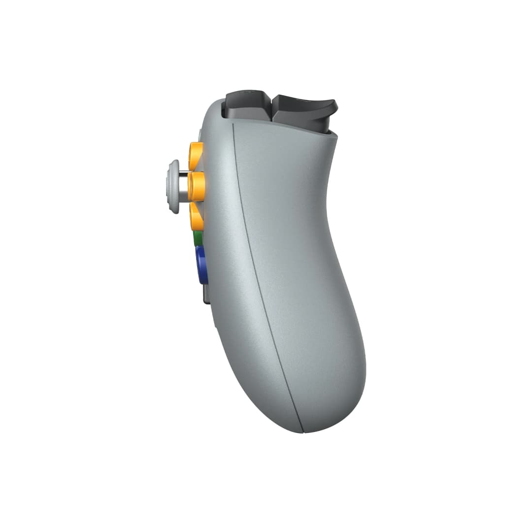 8BitDo وحدة تحكم بلوتوث رمادية N64 للأنالوج ثلاثي الأبعاد، نينتندو سويتش، سويتش 2، عصا تحكم يد تحكم لألعاب Windows وأندرويد - 3